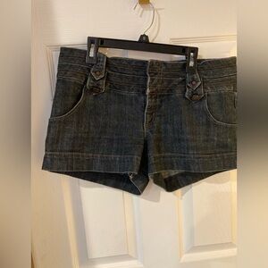 Boom Boom Jeans Dark Blue Jean Shorts